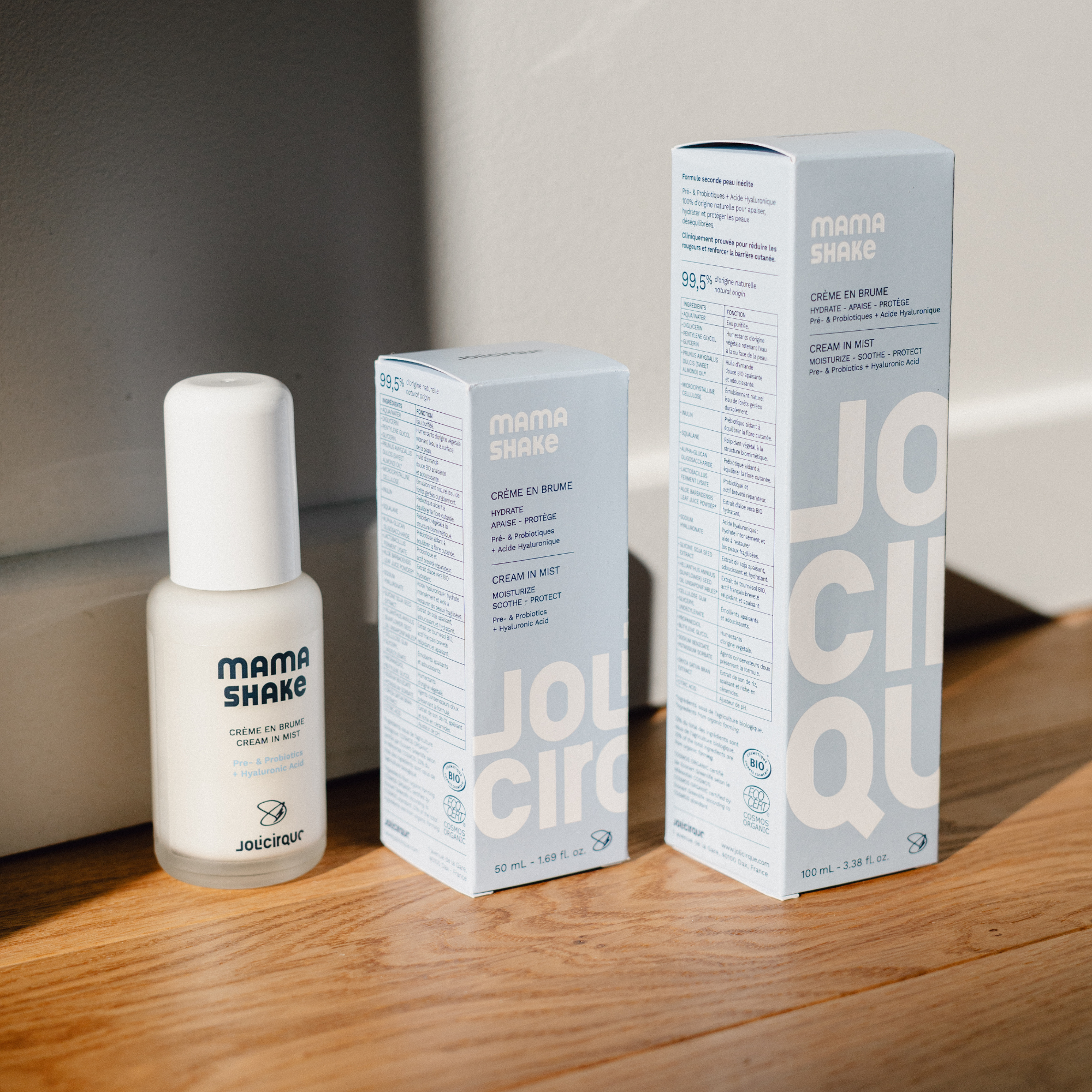 Mama Shake - Crème hydratante visage en spray